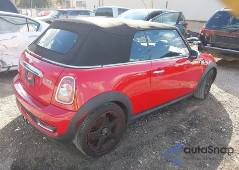 2015 Mini Convertible Cooper S z USA, uszkodzony, nr VIN WMWZP3C50F2A91019